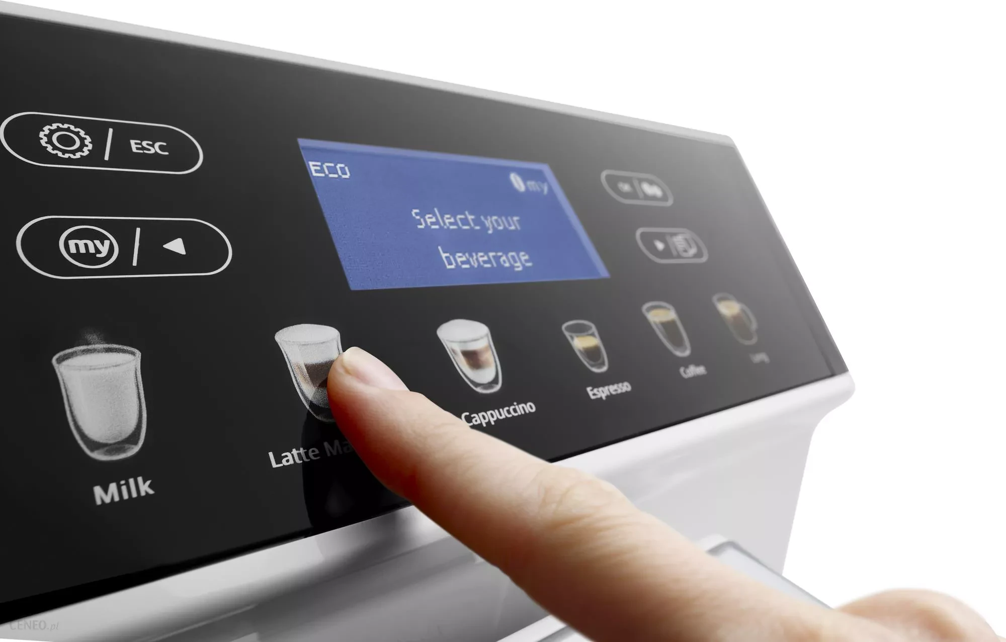 Кофемашина DeLonghi Eletta Cappuccino ECAM 46.860 W  фото-4