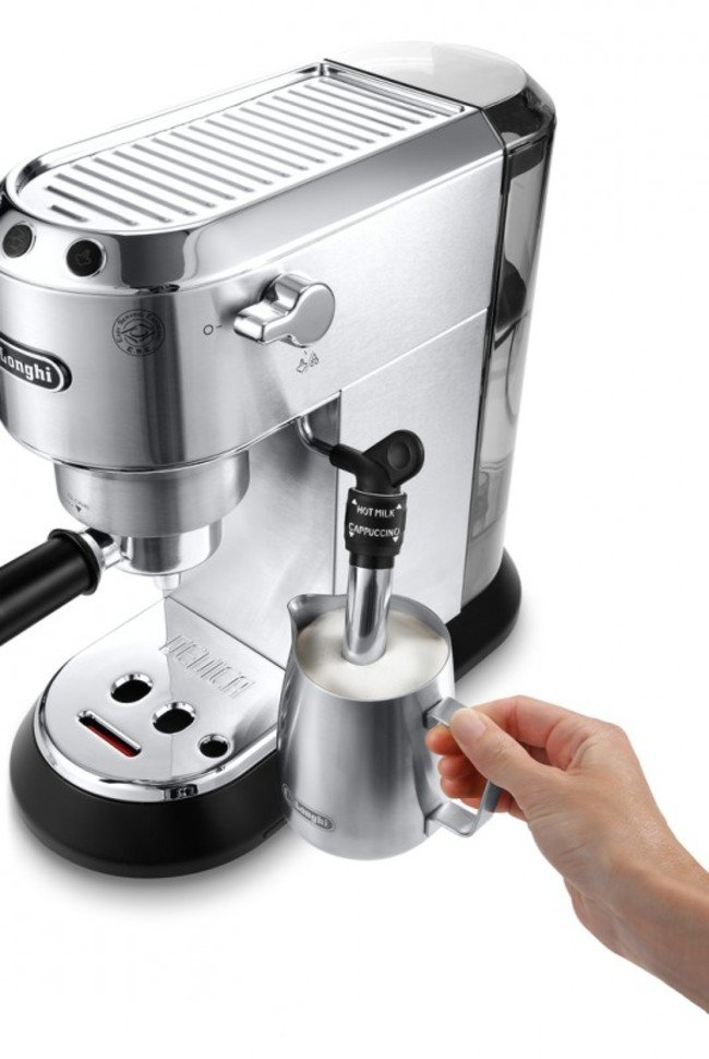 Рожковая кофеварка DeLonghi Dedica EC 685.M фото-6 Рожковая кофеварка DeLonghi Dedica EC 685.M фото-6